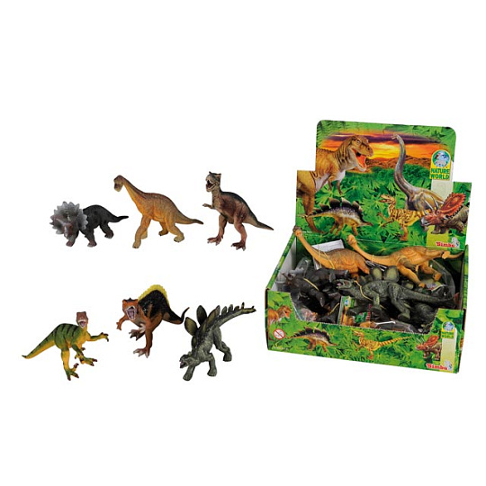Simba Nature World Simba Figurka dinosaura 14-16cm, assort 6druhů