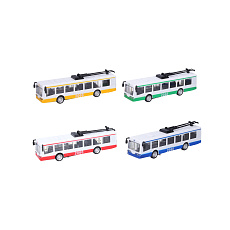 Wiky Trolejbus kovový s efekty 16 cm