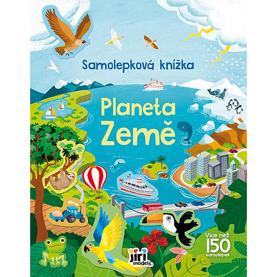 Jiri Models Knížka samolepková Planeta Země
