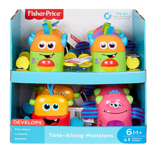 Fisher Price  ROZVERNÁ MONSTRA ASST FHF83