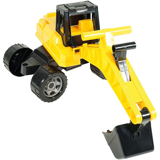 LENA 02047 Bagr 65 cm s plastovými koly (v kartónu)
