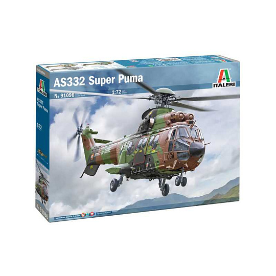 Italeri Model Kit vrtulník 91096 - AS332 Super Puma (1:72) Italeri Model Kit vrtulník 91096 - AS332 Super Puma (1:72)
