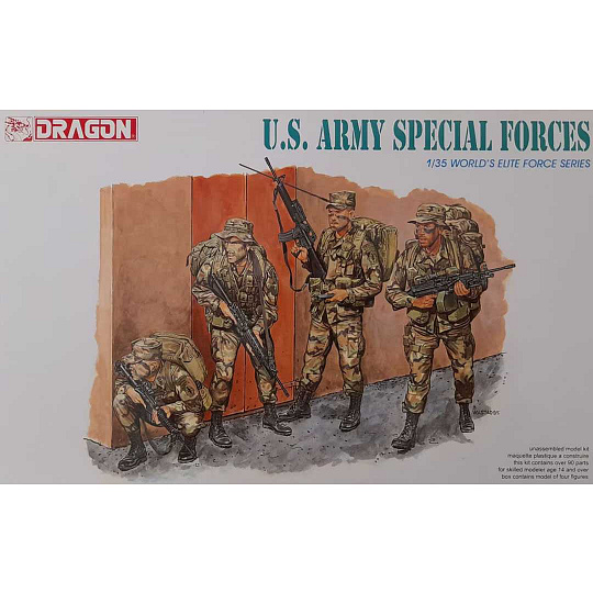 Dragon Model Kit figurky 3024 - US ARMY SPECIAL FORCES (1:35)