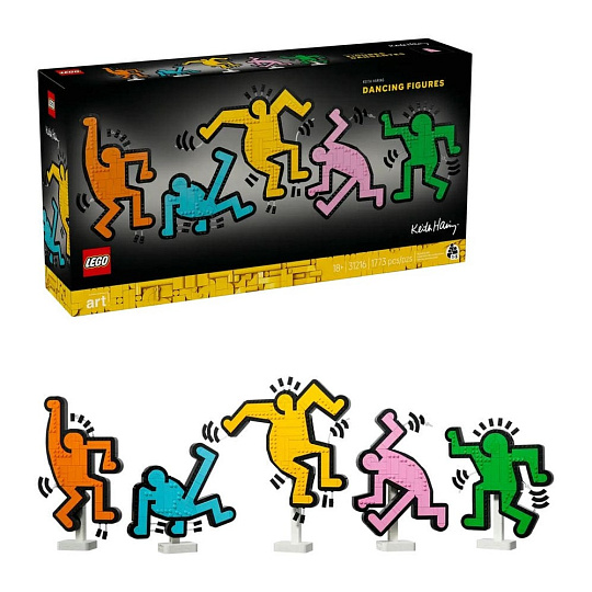 LEGO Art 31216 Keith Haring – Tančící postavy LEGO Art 31216 Keith Haring – Tančící postavy