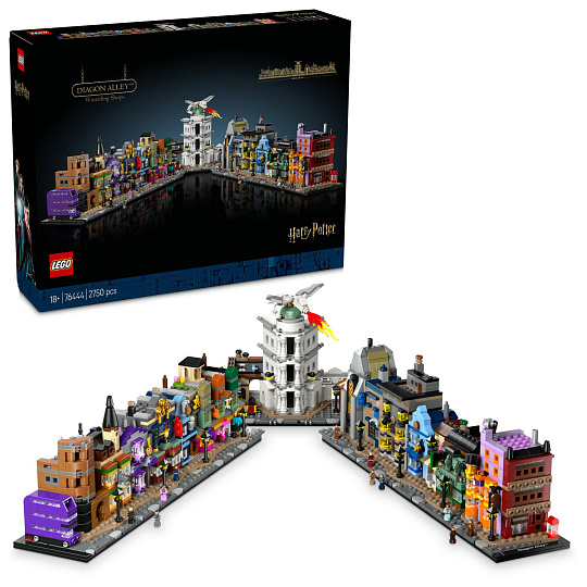 LEGO Harry Potter 76444 Kouzelnické obchody v Příčné ulici LEGO Harry Potter 76444 Kouzelnické obchody v Příčné ulici