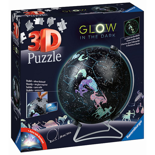 Ravensburger Puzzle-Ball Svítící globus: Hvězdná obloha Ravensburger Puzzle-Ball Svítící globus: Hvězdná obloha