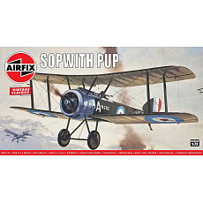 Airfix Classic Kit VINTAGE letadlo A01062V - Sopwith Pup (1:72)
