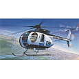 Academy Model Kit vrtulník 12249 - HUGHES 500D POLICE HELICOPTER (1:48)