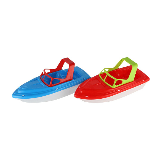 Loď/Člun do vody plast 2 barvy 11x28cm