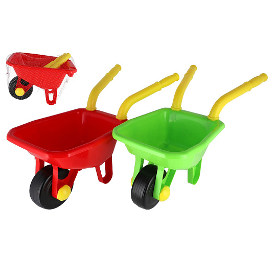 Kolečko trakař plast 66cm 2 barvy 24m+ Kolečko trakař plast 66cm 2 barvy 24m+