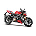 Maisto - Motocykl, Ducati SUPER NAKED S, 1:12