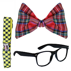 Rappa Motýlek s brýlemi a kšandy