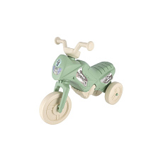 Teddies Odrážedlo Enduro Yupee pastelově zelené malé výška sedadla 26cm nosnost do 25kg 12m+