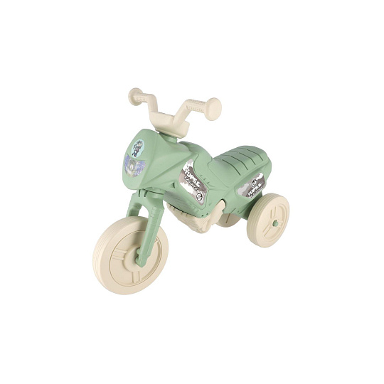 Teddies Odrážedlo Enduro Yupee pastelově zelené malé výška sedadla 26cm nosnost do 25kg 12m+