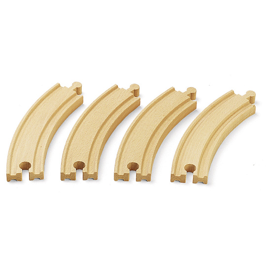 Brio 33342 Dlouhé zatáčky, 170 mm, 4 ks příslušenství k vláčkodráhám Brio 33342 Dlouhé zatáčky, 170 mm, 4 ks příslušenství k vláčkodráhám