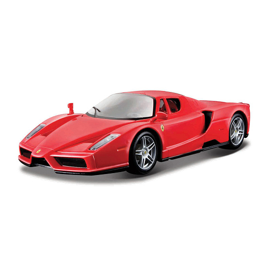Bburago - RACE+PLAY, Enzo Ferrari, červená, 1:24