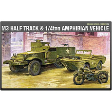 Academy Model Kit military 13408 - M3 U.S HALF TRACK (1:72) Academy Model Kit military 13408 - M3 U.S HALF TRACK (1:72)