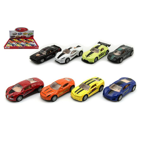 Teddies Auto kov 8cm asst na zpětné natažení různé druhy