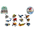 Teddies Stavebnice brouk plast 6cm mix druhů v kouli
