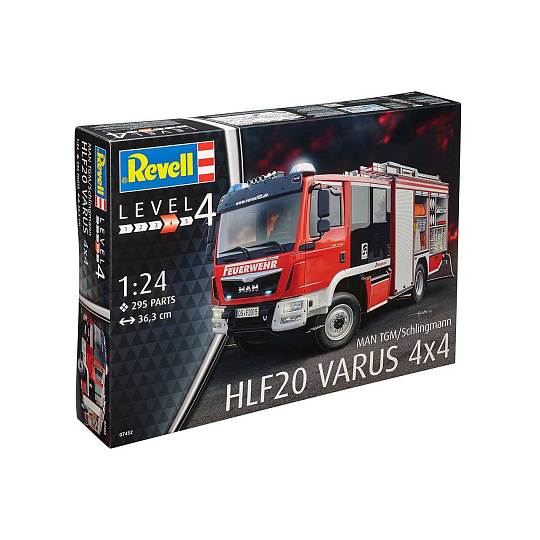 Revell Plastic ModelKit auto 07452 - Schlingmann HLF 20 (MAN TGM Euro 6) (1:24)