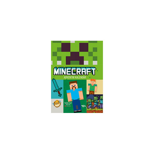 Adventní kalendář Minecraft v sáčku 24x32cm