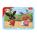 Puzzle deskové 2v1 Králíček Bing 10 dílků 33x23cm ve fólii 24m+