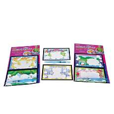 SMT Creatoys Kouzelné malování vodou 2ks v sáčku 17x28cm