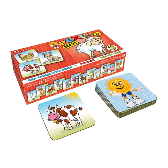 MFP Rappa Pexeso MFP LUX 3 - Zvířátka na dvorku MFP Rappa Pexeso MFP LUX 3 - Zvířátka na dvorku