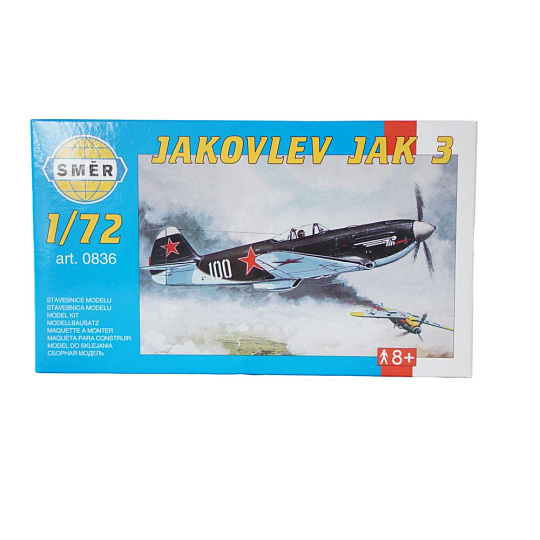 Směr modely plastové JAKOVLEV Jak 3 , 1:72 Směr modely plastové JAKOVLEV Jak 3 , 1:72