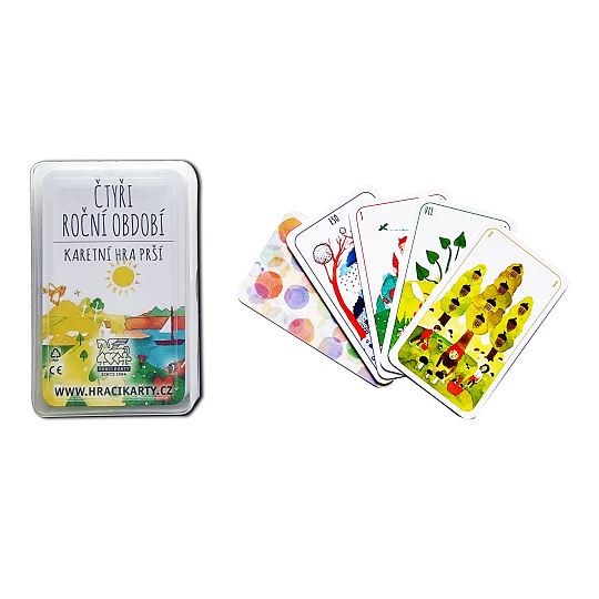 Hrací karty Wooky Prší Čtyři roční období