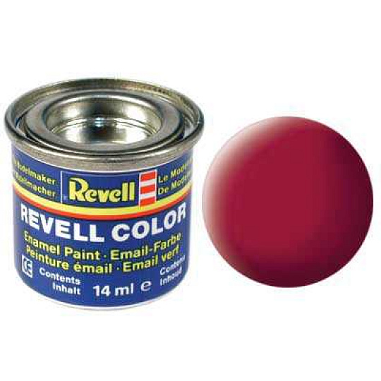 Revell Barva emailová - 32136: matná karmínová (carmine red mat)