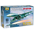 Zvezda Model Kit letadlo 7295 - SU-27SM (1:72)