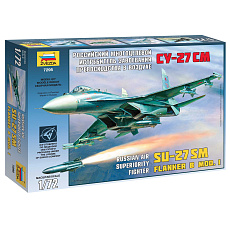 Zvezda Model Kit letadlo 7295 - SU-27SM (1:72)