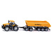 SIKU Farmer - Traktor se sklápěcím přívěsem 1:87