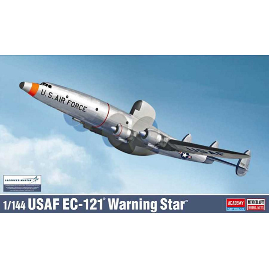 Academy Model Kit letadlo 12637 - USAF EC-121 Warning Star (1:144)