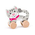 Woody Kočka na kolečkách s držadlem