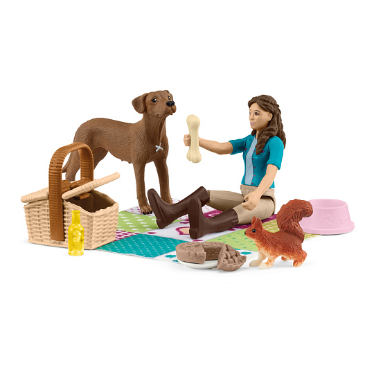 Schleich 42746 Piknik s Lisou, hrací sada