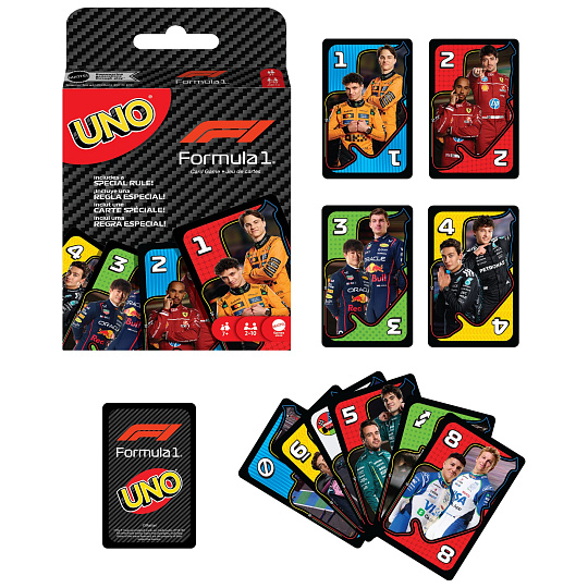Mattel UNO FORMULE 1 Mattel UNO FORMULE 1