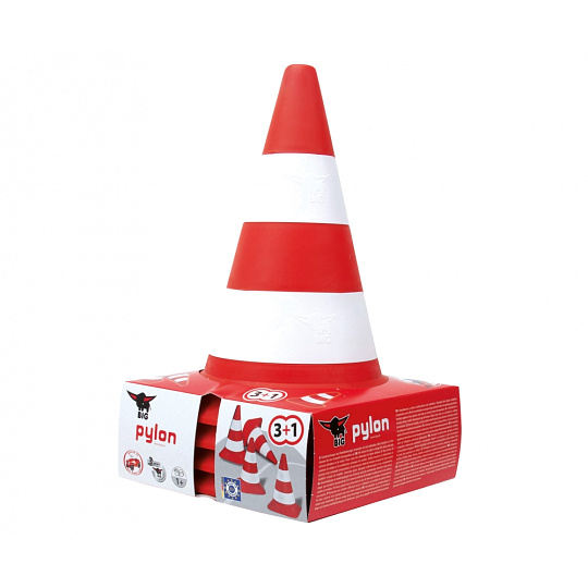 BIG Dopravní kužely 4 ks BIG Dopravní kužely 4 ks