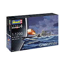 Revell Plastic ModelKit loď 05181 - Gneisenau (1:1200)