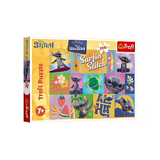 Puzzle Lilo&Stitch - Havajská dobrodružství 200 dílků 48x34cm v krabici 33x23x4cm