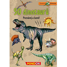 Mindok vzdělávací hra Expedice příroda: 50 dinosaurů Mindok vzdělávací hra Expedice příroda: 50 dinosaurů