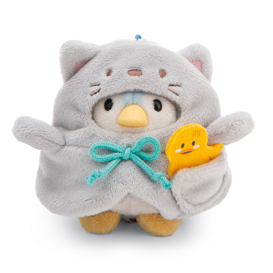 NICI Mymochi Tučňák Waddle v kostýmu kočičky - dárkové balení NICI Mymochi Tučňák Waddle v kostýmu kočičky - dárkové balení