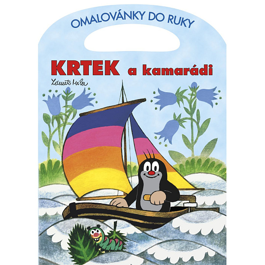 Akim Giochi Preziosi Omalovánky do ruky A4 - Krtek a kamarádi