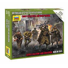 Zvezda Wargames (WWII) figurky 6269 - Soviet Machine Gun Sqad (1:72)