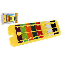 Xylofon plast/kov 24cm s paličkou v krabici 29x16x3cm Xylofon plast/kov 24cm s paličkou v krabici 29x16x3cm