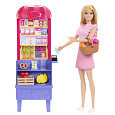 Mattel Barbie PANENKA MALIBU NAKUPUJE HERNÍ SET