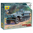 Zvezda Wargames (WWII) military 6127 - Sd.Kfz.251/1 Ausf.B (1:100)