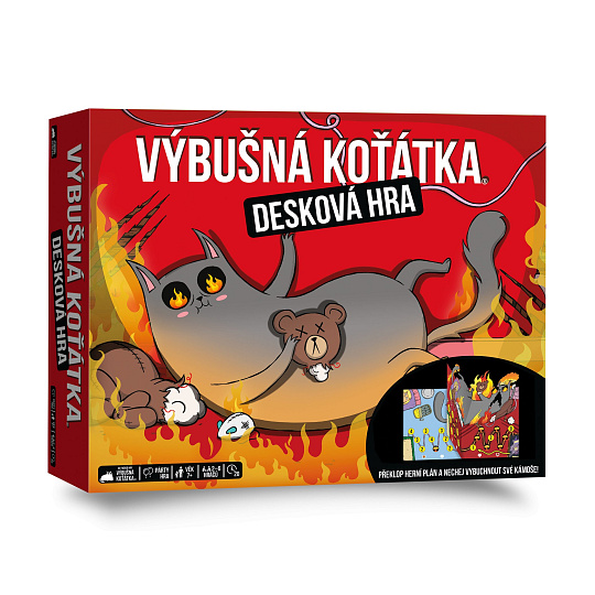 Výbušná koťátka: Desková hra Výbušná koťátka: Desková hra