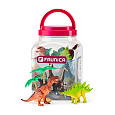 FAUNICA Zvířátka figurky sada v MEGA tubě - Dinosauři
